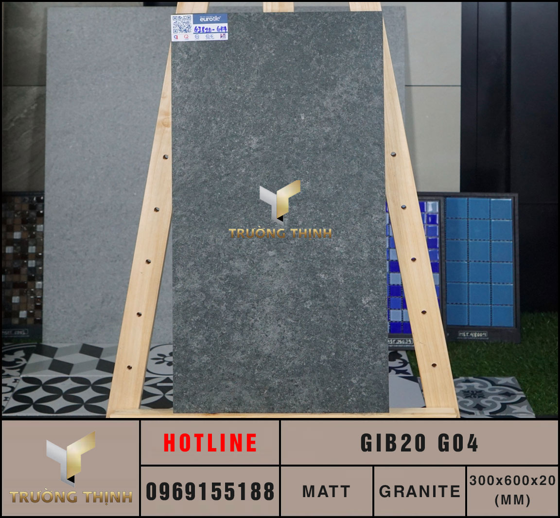 Gạch granite đồng chất Eurotile Gibellina GIB20 G04 giá tốt