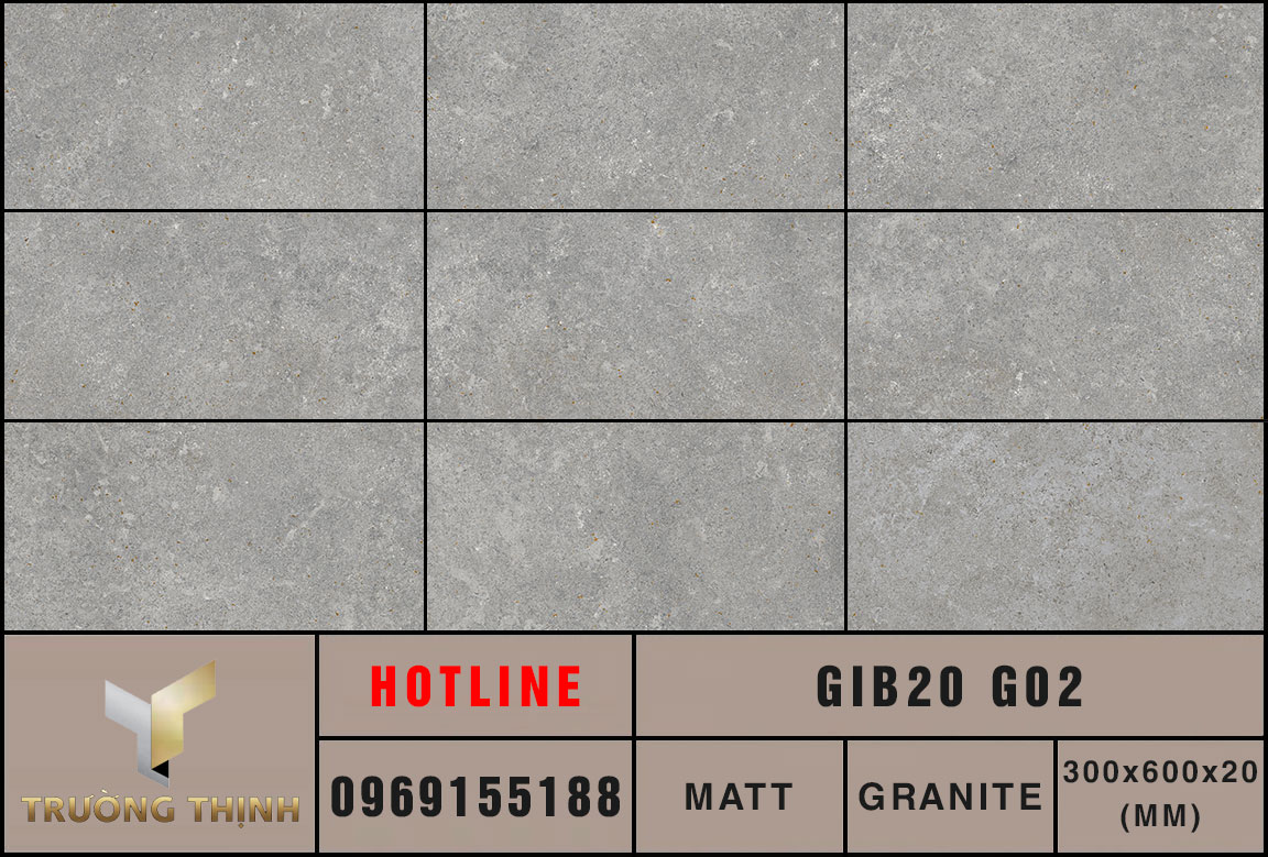 Ảnh MAP 9 Face gạch lát nền 300x600 Eurotile Gibellina GIB20 G02