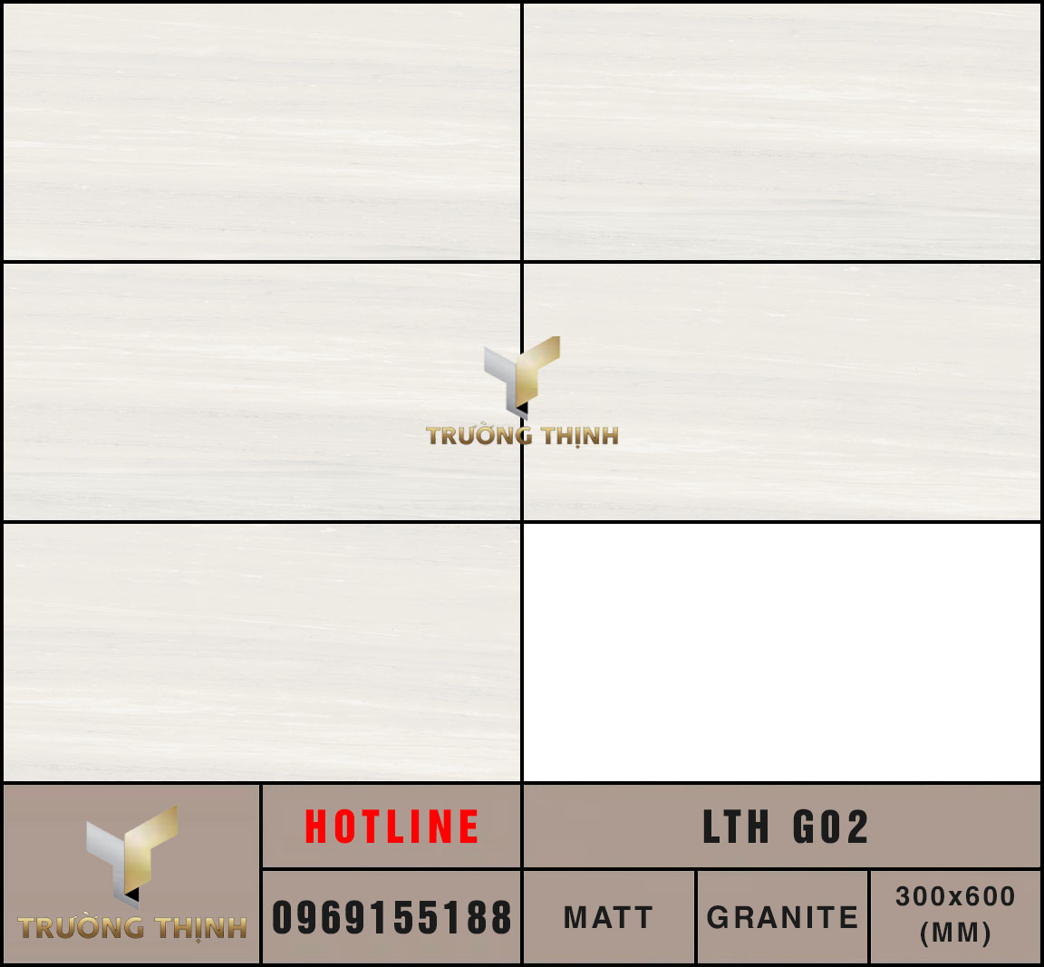 Ảnh MAP 5 Face gạch ốp lát 300x600 Eurotile Lưu Thủy LTH G02
