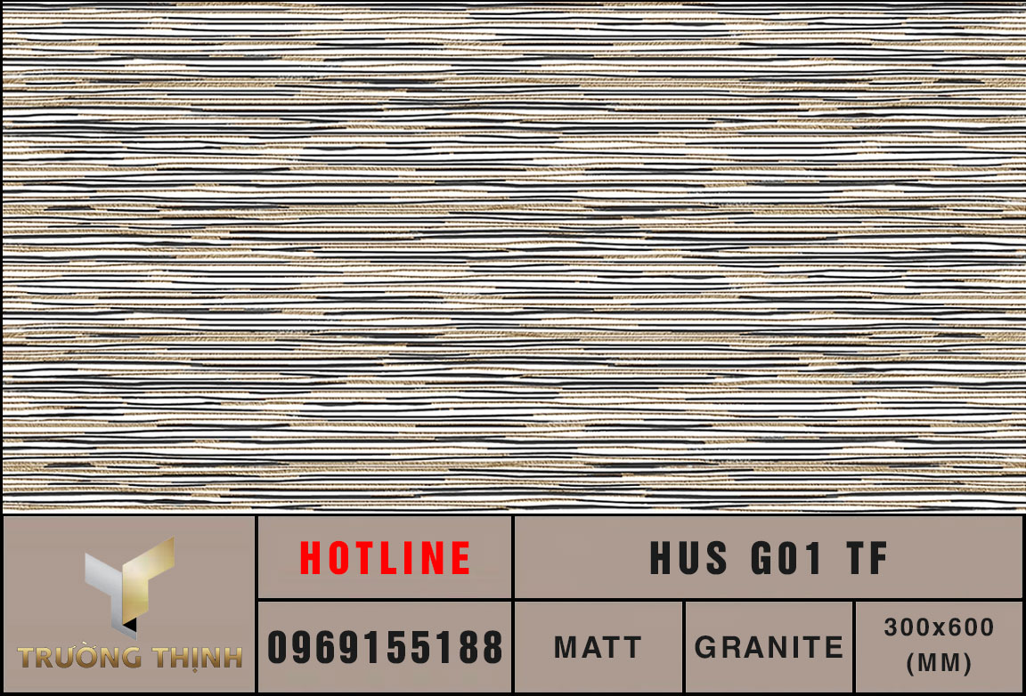 Ảnh mẫu gạch trang trí 300x600 Eurotile Huyền Sa HUS G01 TF TF