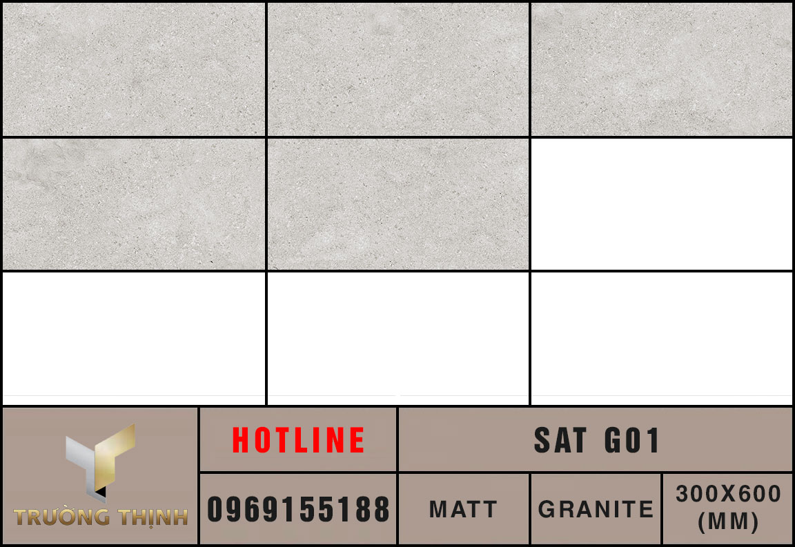 Ảnh MAP gạch ốp lát 300x600 Eurotile SAT G01