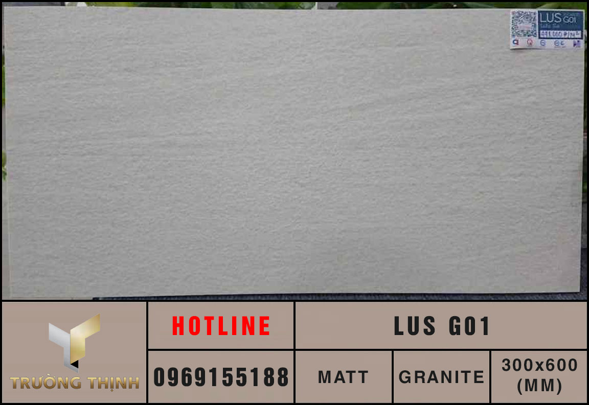 Gạch ốp lát 300x600 Eurotile Lưu Sa LUS G01 vân đá