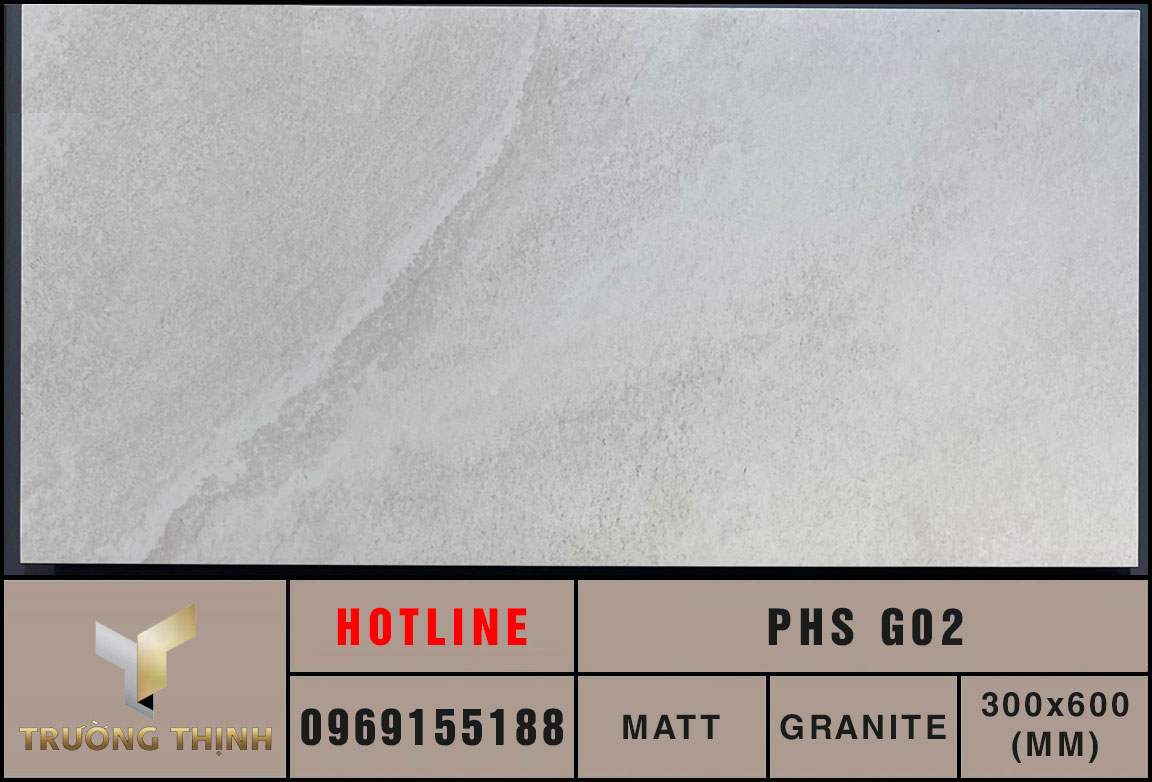 Gạch ốp lát granite vân đá Eurotile Phù Sa PHS G02 cao cấp