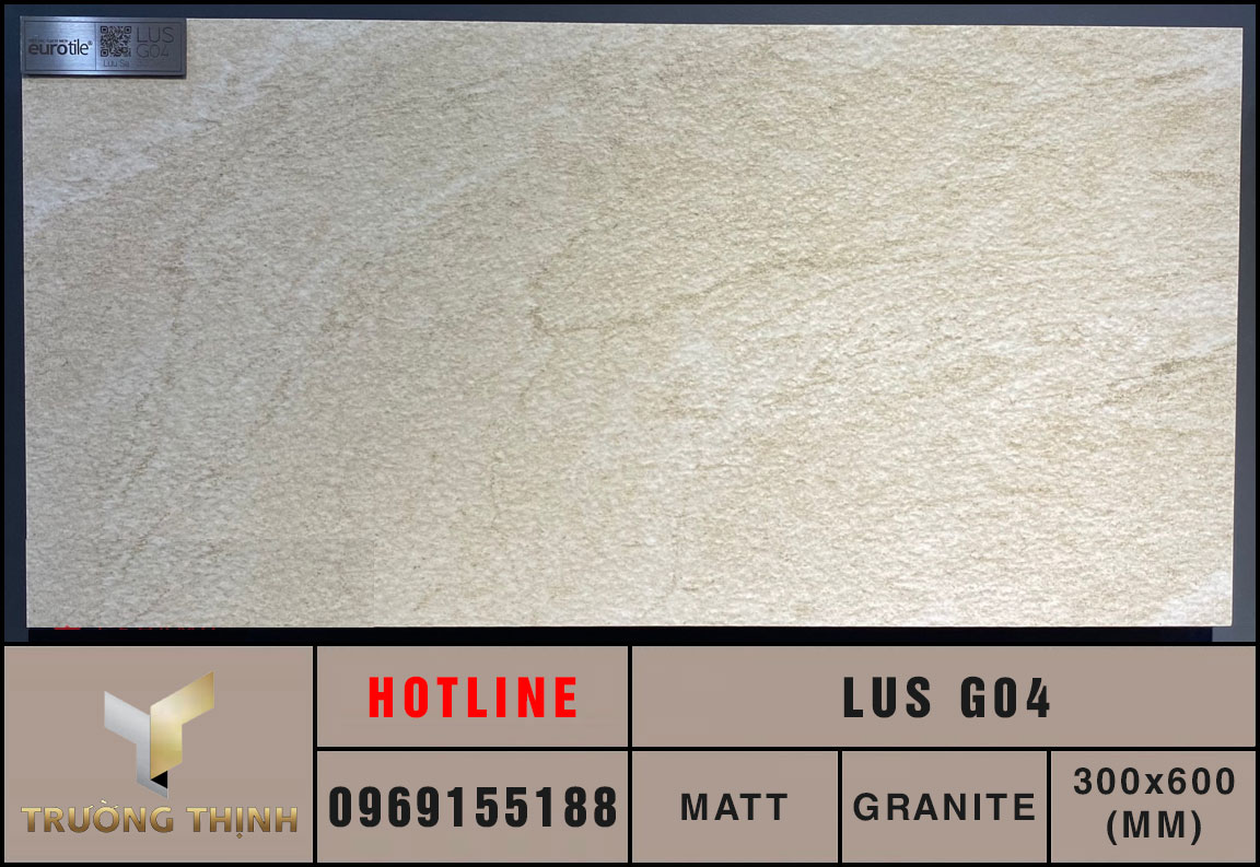 Gạch ốp lát vân đá 300x600 Eurotile Lưu Sa LUS G04 cao cấp