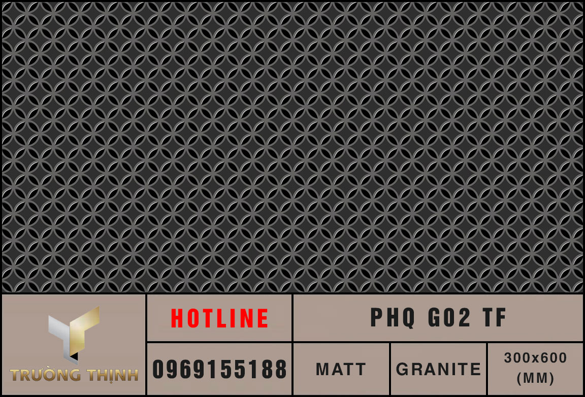 Ảnh mẫu gạch trang trí 300x600 Eurotile Phú Quý PHQ G02 TF