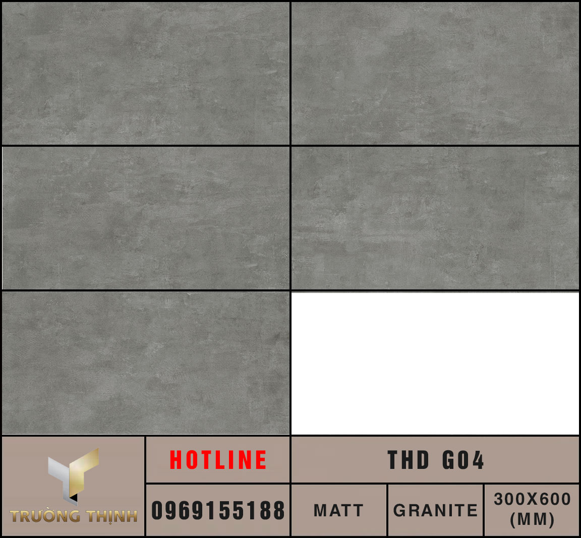 Ảnh MAP gạch ốp lát 300x600 Eurotile THD G04