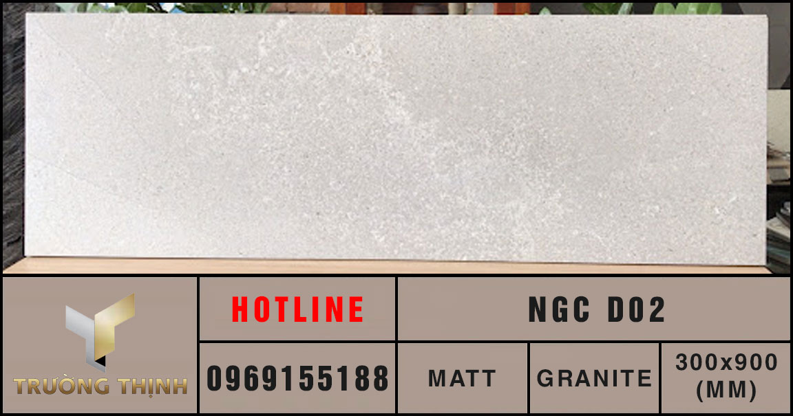 Gạch granite 300x900 Eurotile Nguyệt Cát NGC D02 vân đá