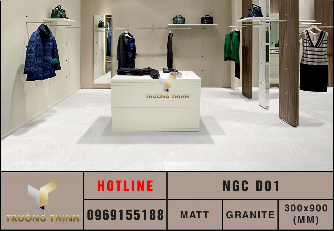Ảnh phối cảnh 3D gạch ốp lát 300x900 Eurotile Nguyệt Cát NGC D01