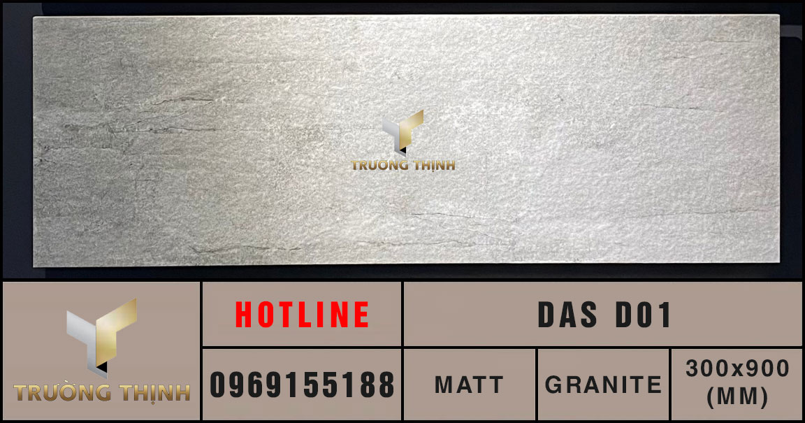 Gạch ốp lát vân đá 300x900 Eurotile Đăng Sơn DAS D01 cao cấp