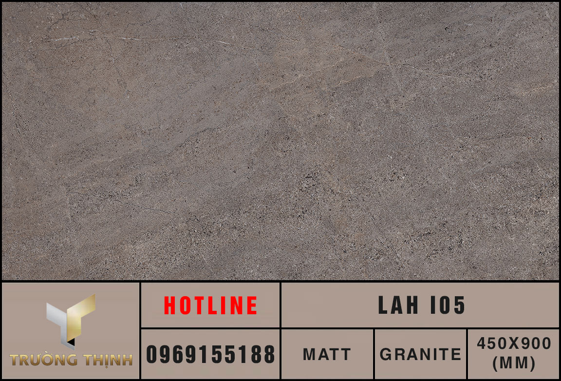 Gạch granite vân đá Eurotile Lam Hải LAH I05 màu xám