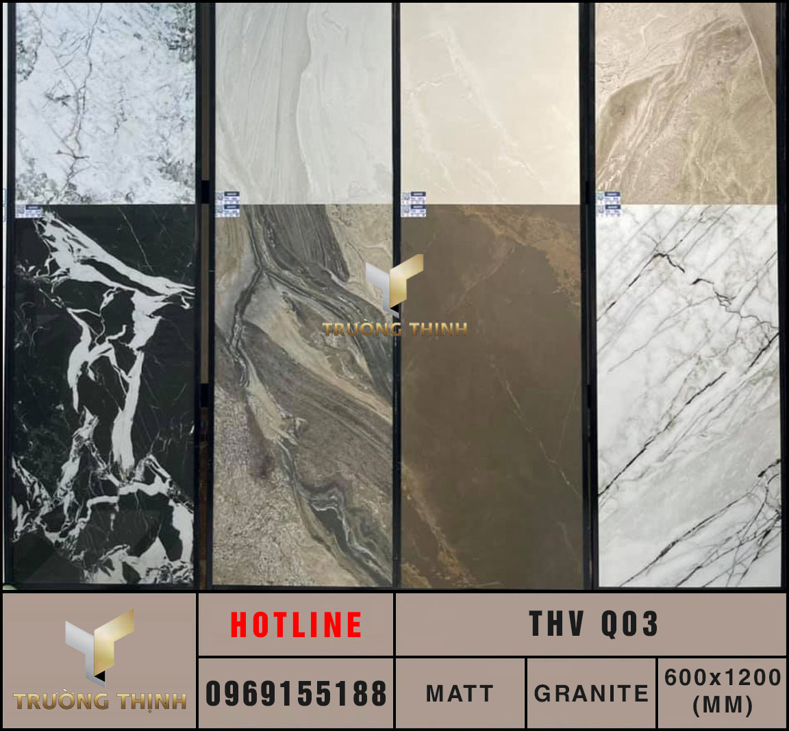 Ảnh thực tế gạch ốp lát 600x1200 Eurotile Thạch Vũ THV Q03