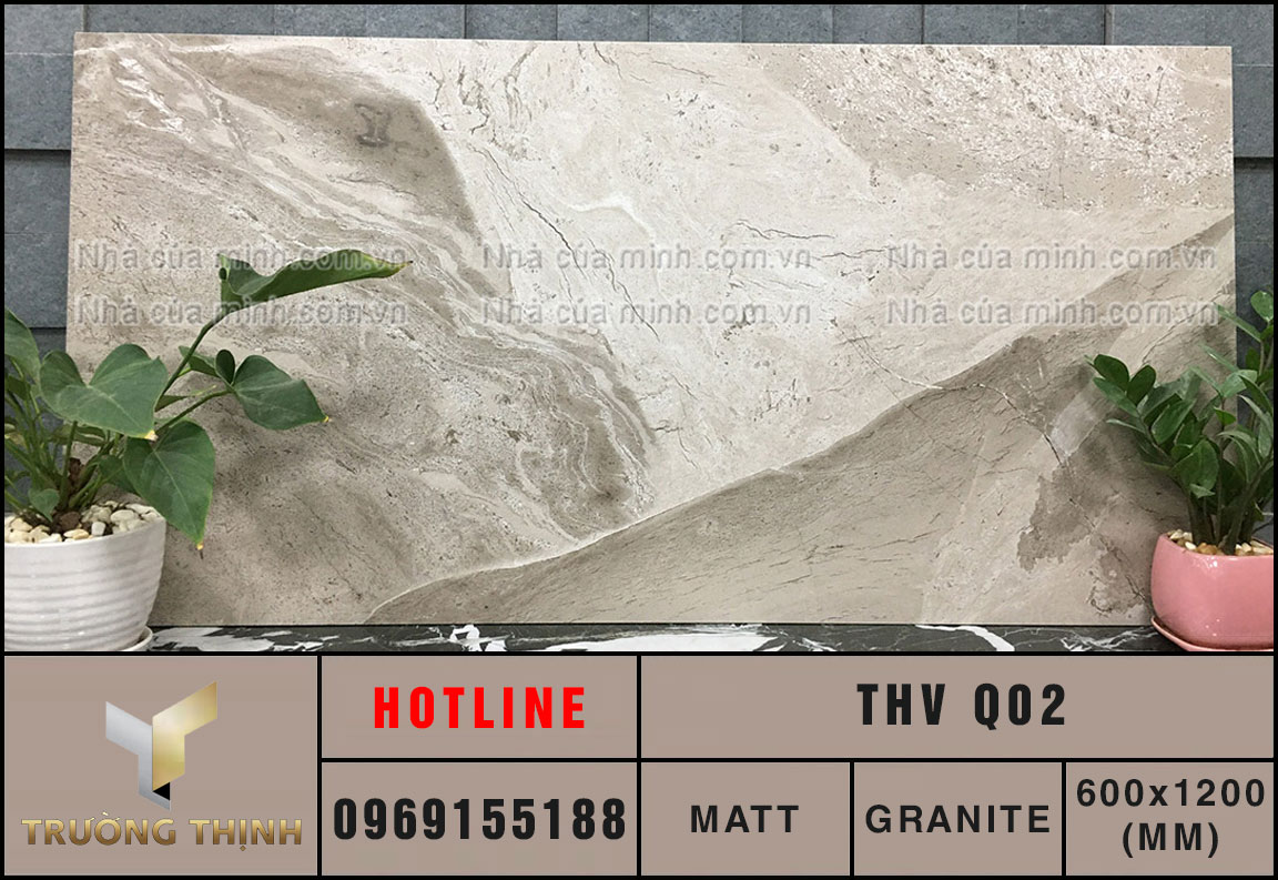 Ảnh thực tế gạch ốp lát 600x1200 Eurotile Thạch Vũ THV Q02