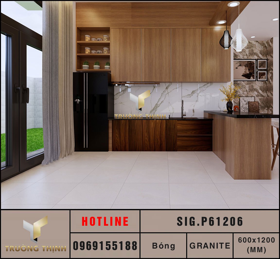 Ảnh mẫu gạch ốp lát 600x1200 Eurotile Chiêu Phong SIG.P61206