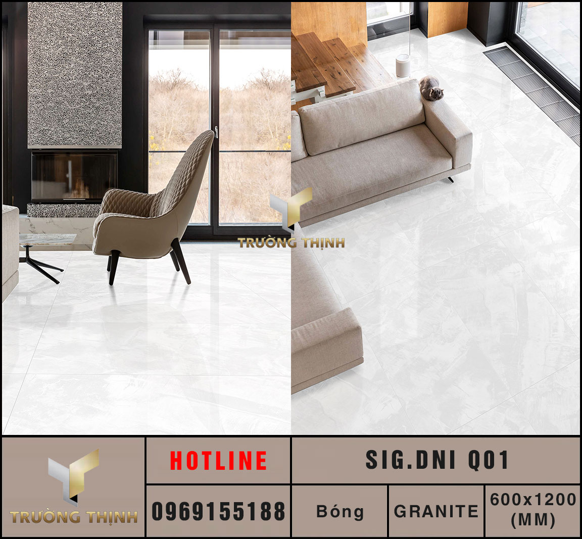 Ảnh mẫu gạch lát nền 800x800 Eurotile Denim SIG-DNI-Q01