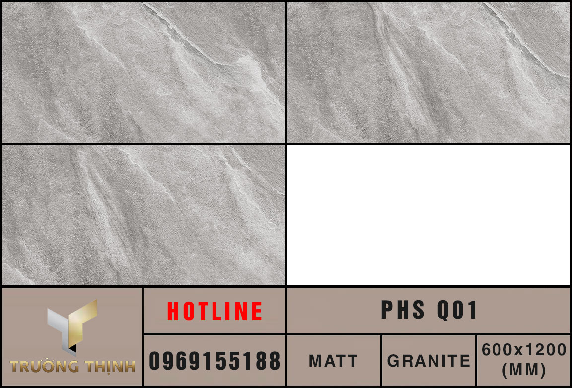 Ảnh MAP 5 Face gạch ốp lát 600x1200 Eurotile Phù Sa PHS Q01