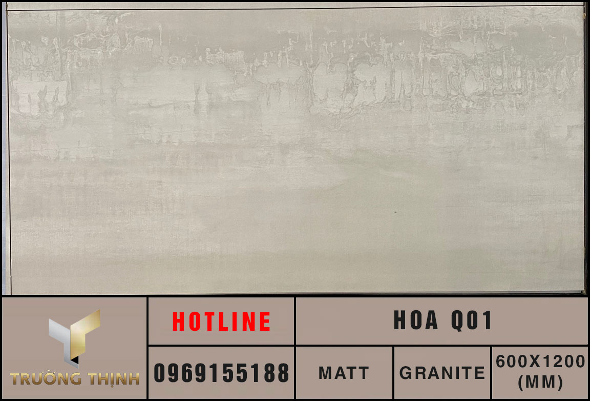 Gạch ốp lát granite 600x1200 Eurotile Hội An HOA Q01 vân xi măng