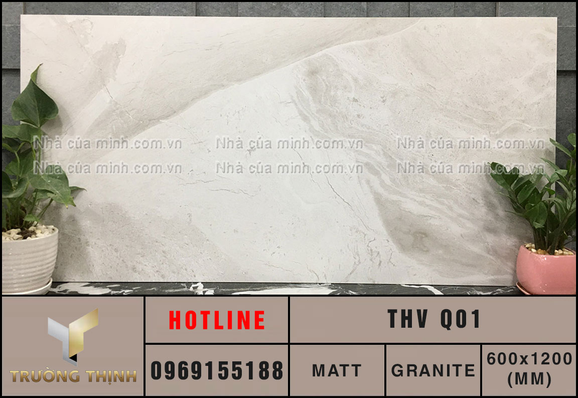 Ảnh thực tế gạch ốp lát 600x1200 Eurotile Thạch Vũ THV Q01