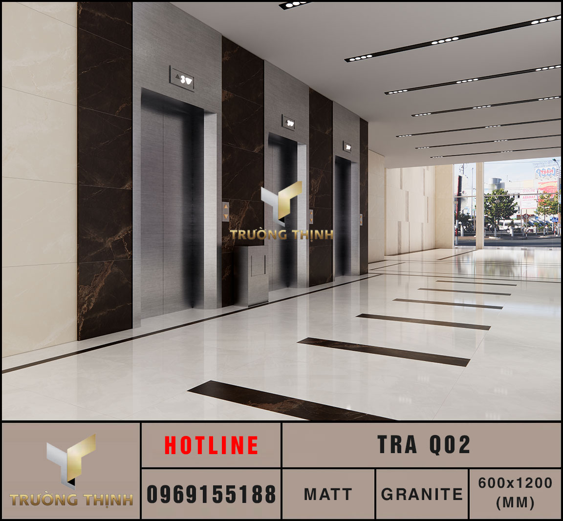 Ảnh mẫu gạch ốp lát 600x1200 Eurotile Tràng An TRA Q02
