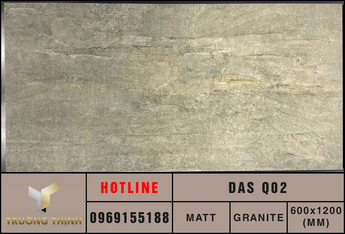 Gạch ốp lát men khô 600x1200 Eurotile Đăng Sơn DAS Q02 vân đá