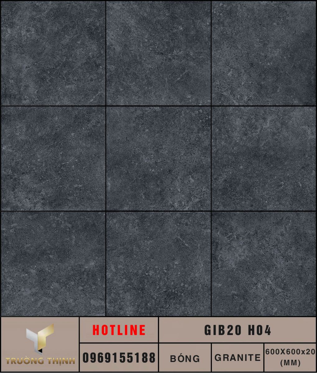 Ảnh MAP 9 Face gạch lát nền 600x600x20 Eurotile Gibellina GIB20 H04