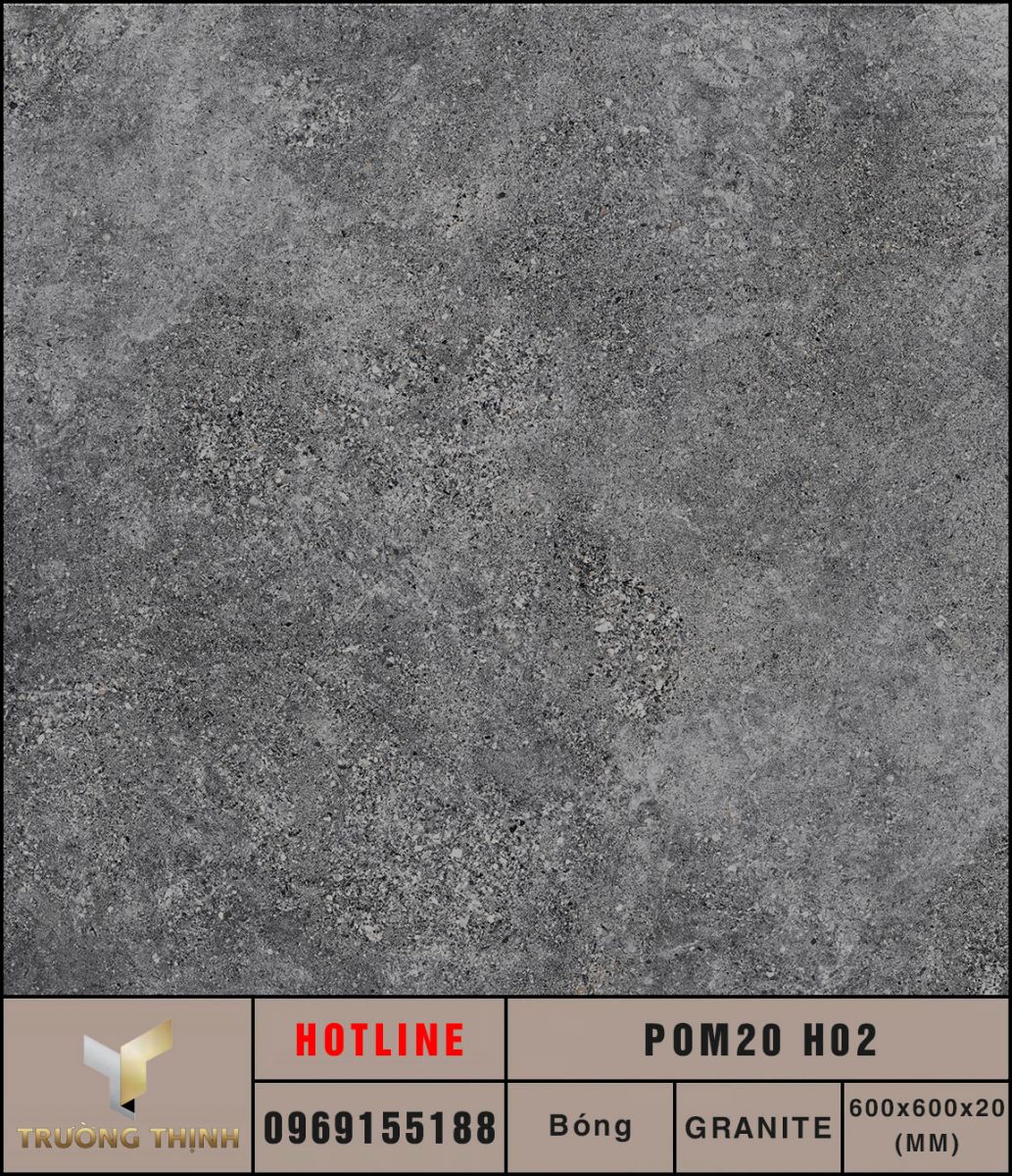 Gạch granite dày 2 phân 600x600 Eurotile Pompeii POM20 H02 giá rẻ
