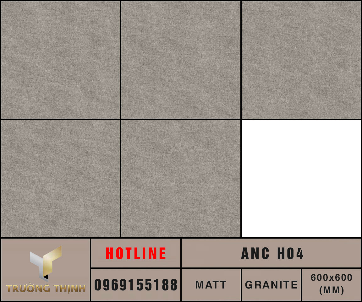 Gạch lát nền 600x600 Eurotile An Cư ANC H04