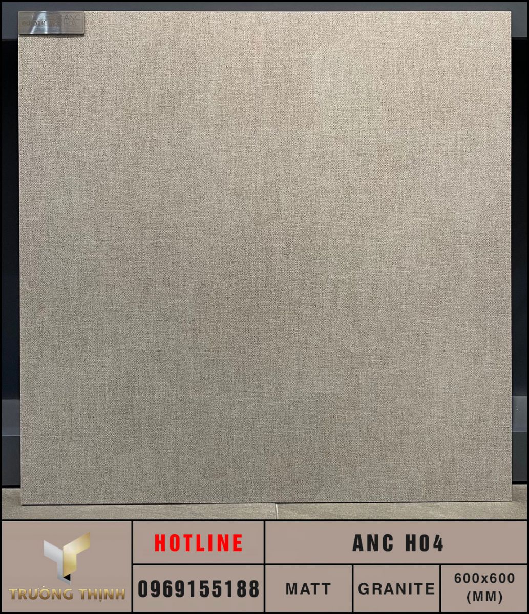 Gạch granite vân vải Eurotile An Cư ANC H04 cao cấp