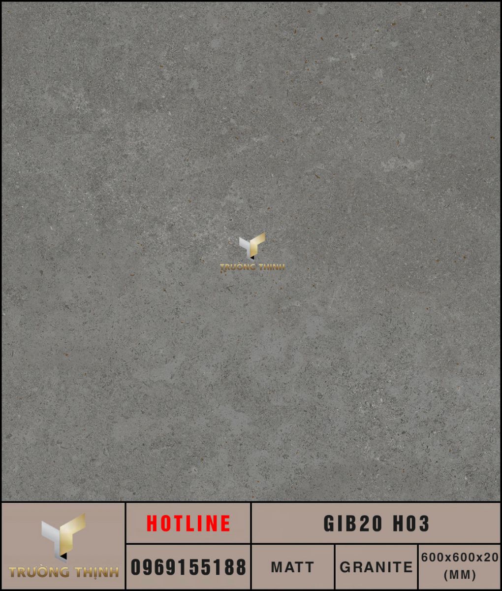 Gạch lát nền 600x600 Eurotile Gibellina GIB20 H03 cao cấp