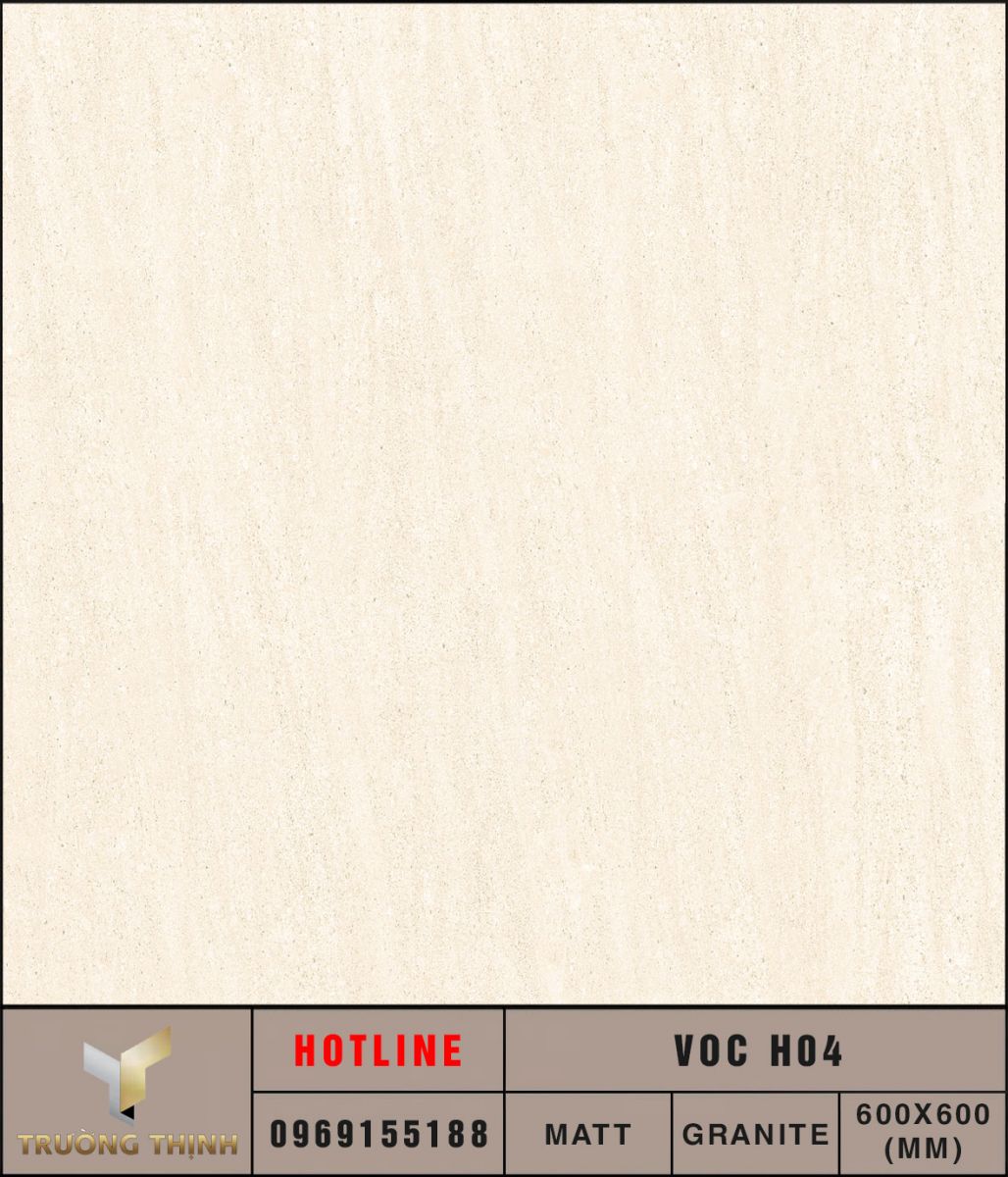 Gạch lát nền 600x600 Eurotile VOC H04 giá rẻ