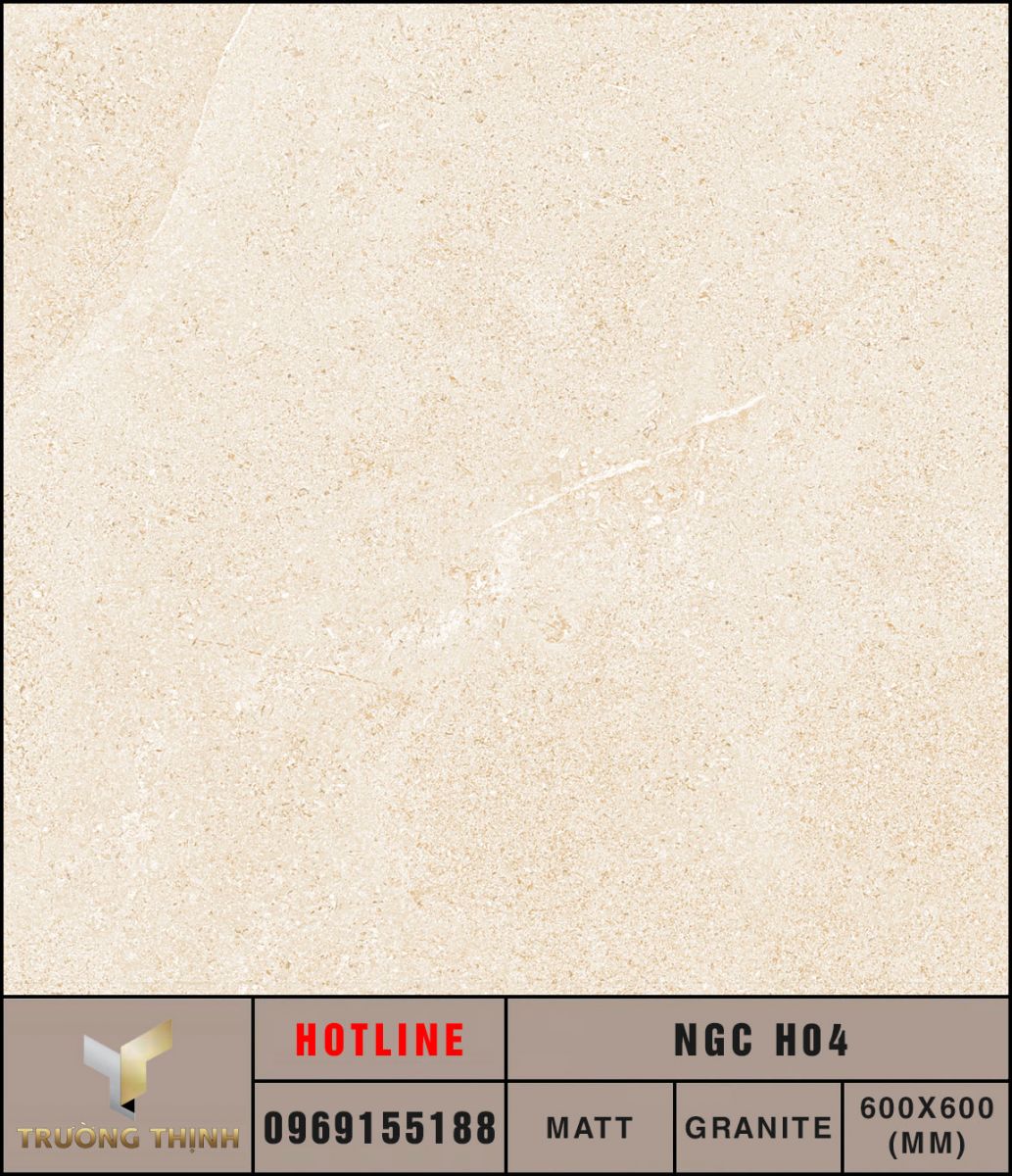 Ảnh MAP Face gạch ốp lát 600x600 Eurotile Nguyệt Cát NGC H04