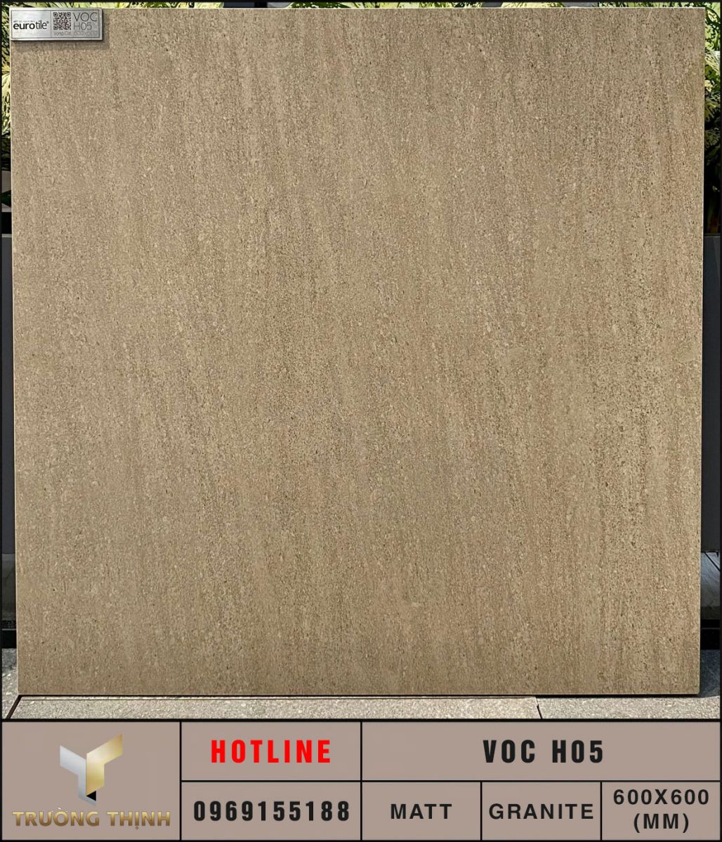 Gạch lát sàn 600x600 Eurotile VOC H05 giá rẻ