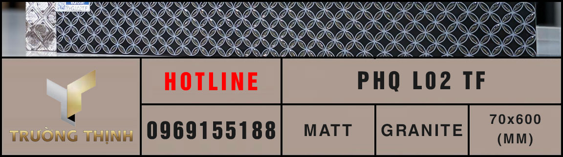 Gạch trang trí 70x600 Eurotile Phú Quý PHQ L02 TF giá rẻ