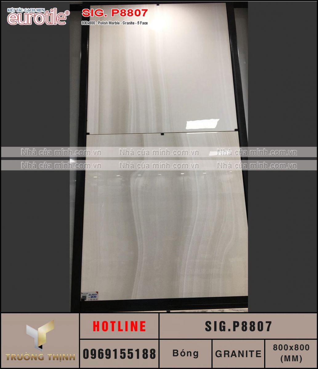 Gạch lát nền granite 800x800 Eurotile Du Phong SIG.P8807 cao cấp