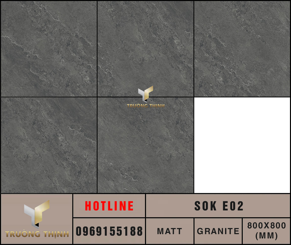 Ảnh MAP 5 Face gạch ốp lát 800x800 Eurotile Sơn Khuê SOK E03