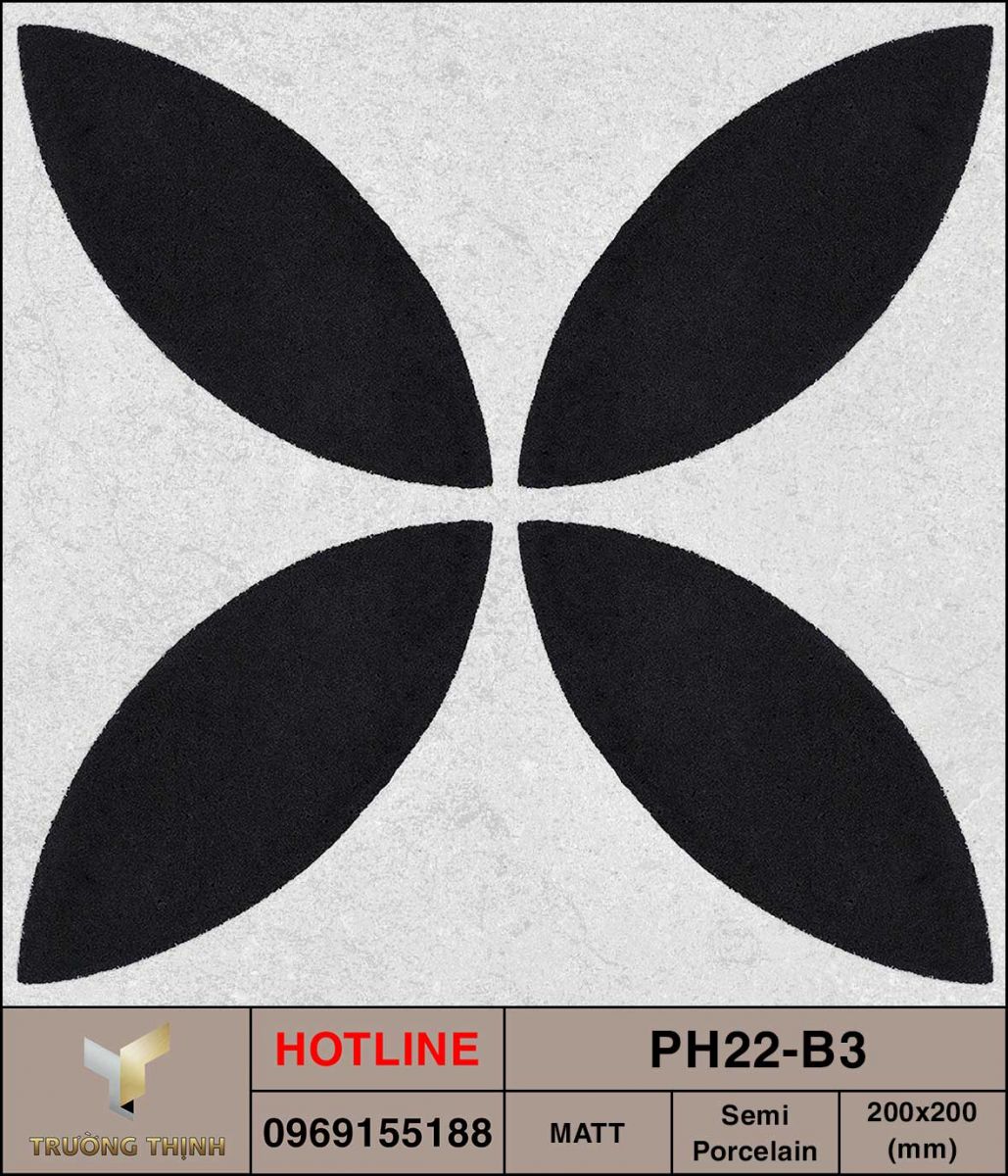 Ảnh MAP gạch ốp lát 200x200 Viglacera Platinum PH22-B3