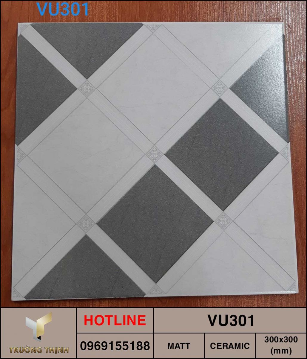 Gạch lát chống trơn 300x300 Viglacera VU301 giá ưu đãi
