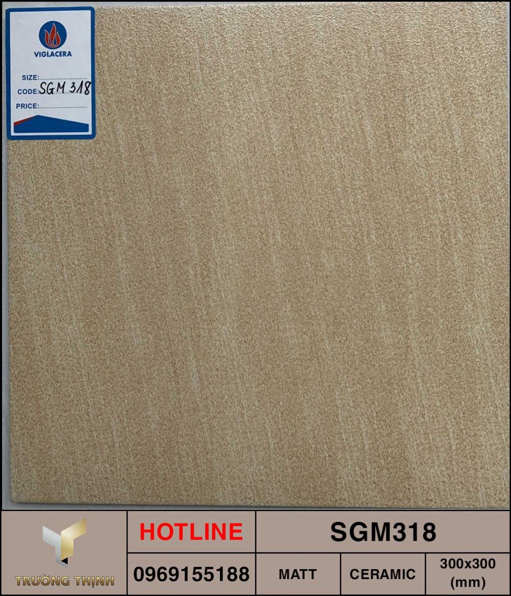 Ảnh thực tế gạch lát nền 300x300 Viglacera SGM318