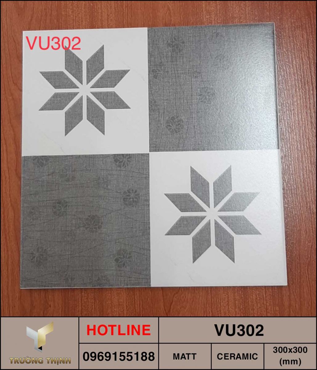 Gạch lát nền 300x300 Viglacera VU302 giá rẻ