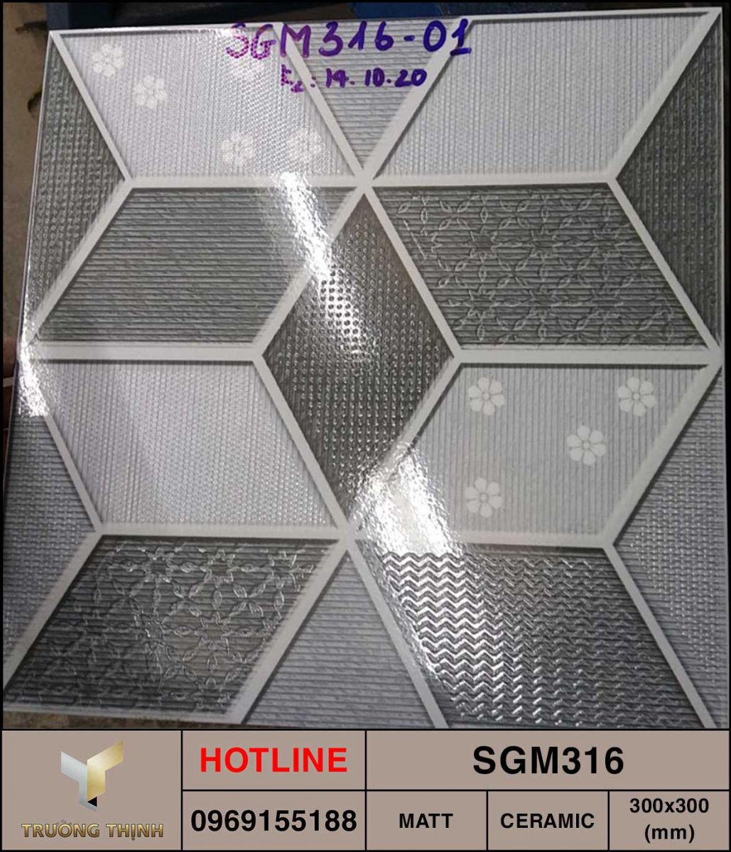 Gạch lát nền chống trơn Viglacera SGM316 giá rẻ