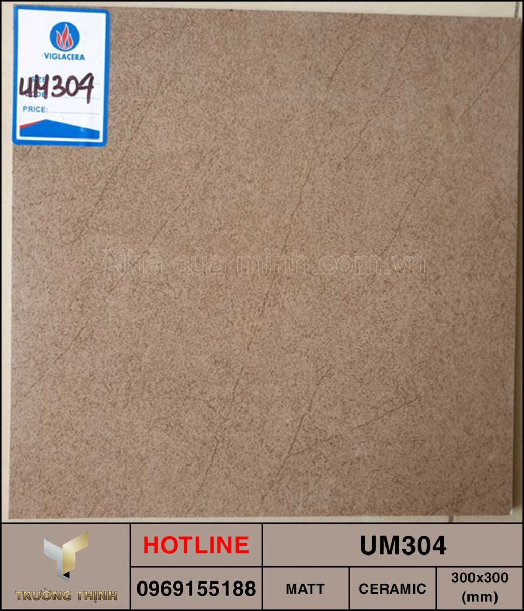 Gạch lát sàn vệ sinh 300x300 Viglacera UM304 giá rẻ