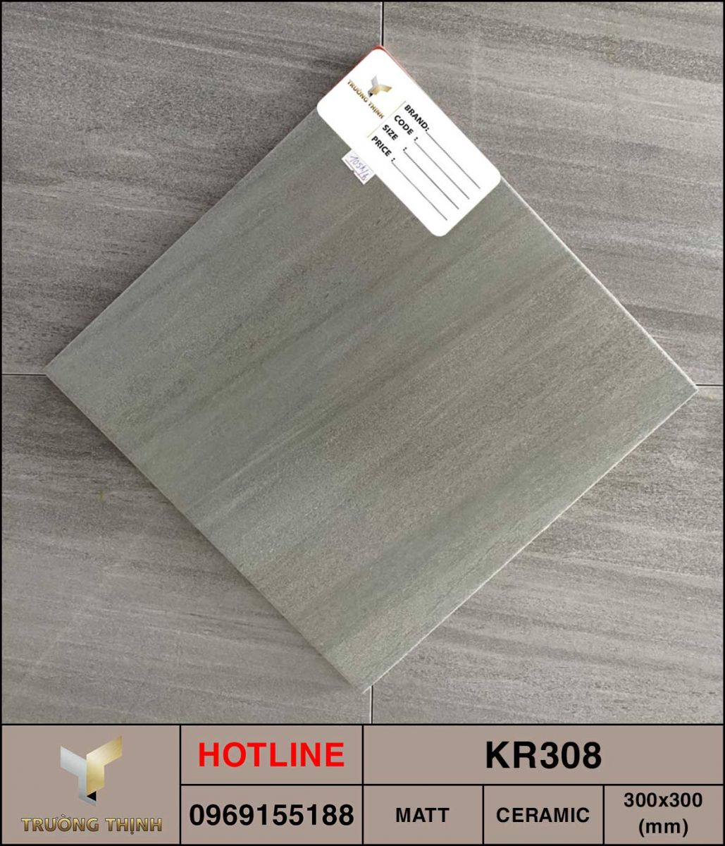 Gạch lát vệ sinh 300x300 Viglacera KR308 giá rẻ