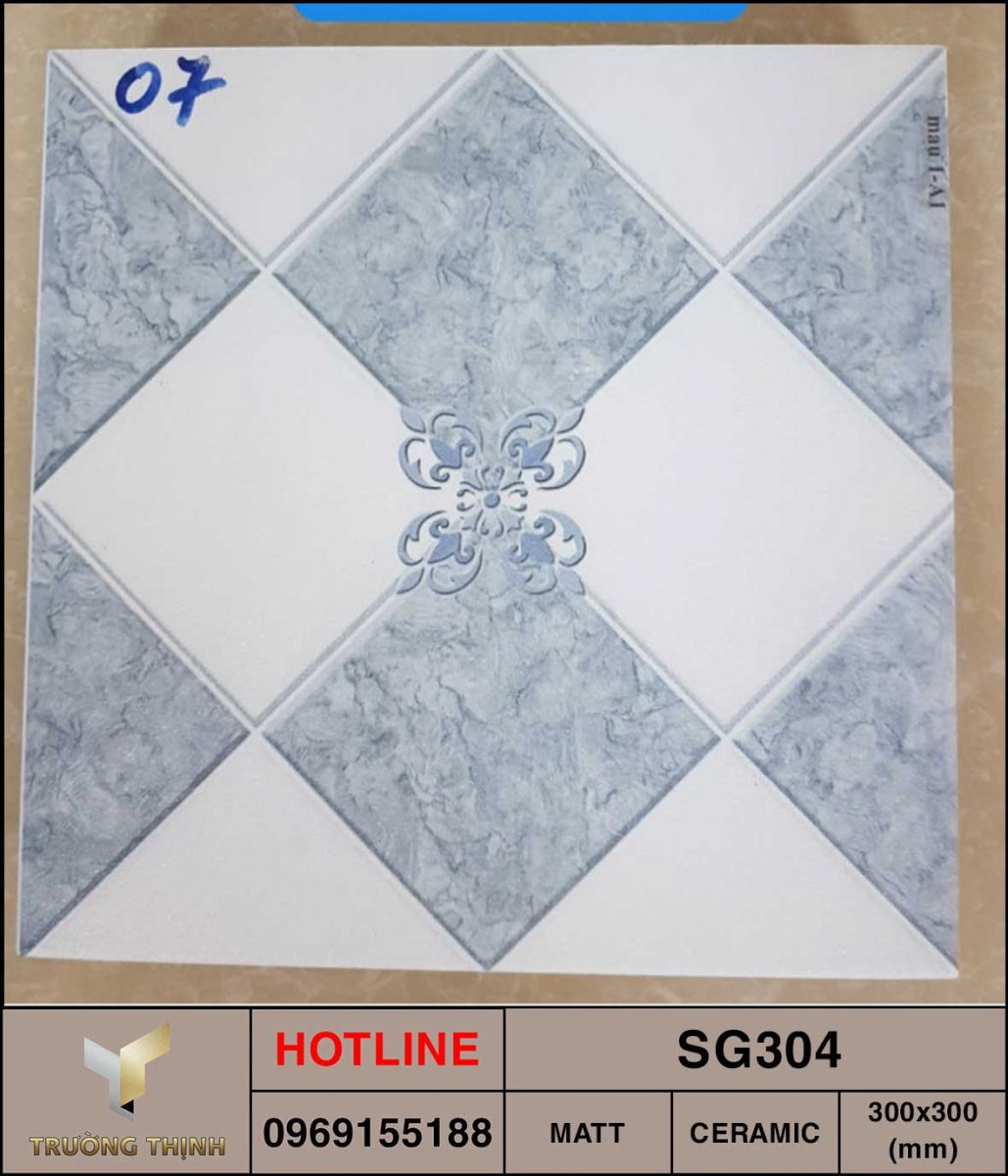 Gạch lát vệ sinh 300x300 Viglacera SG304 giá rẻ