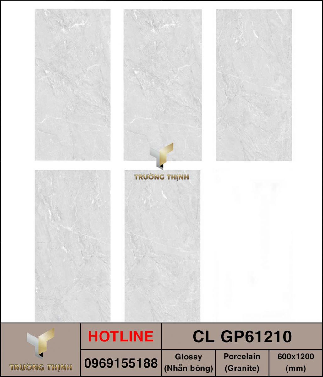Gạch ốp lát 600x1200 Viglacera Cửu Long CL GP61210
