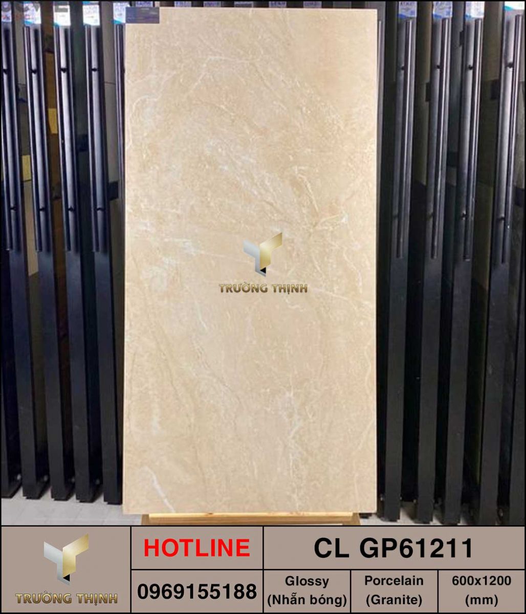 Gạch vân đá 600x1200 Viglacera Cửu Long CL GP61211 giá tốt